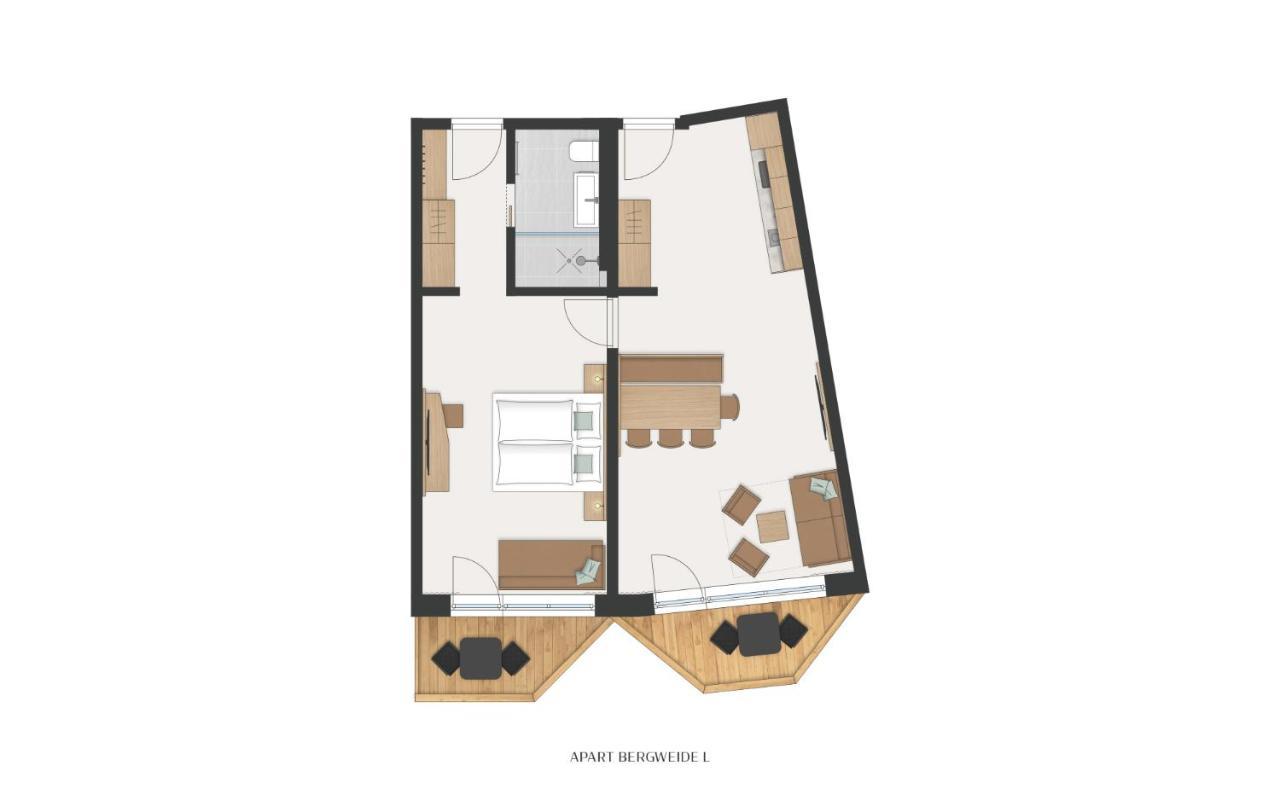 Aparthotel Hochland Gmbh Nauders Kültér fotó