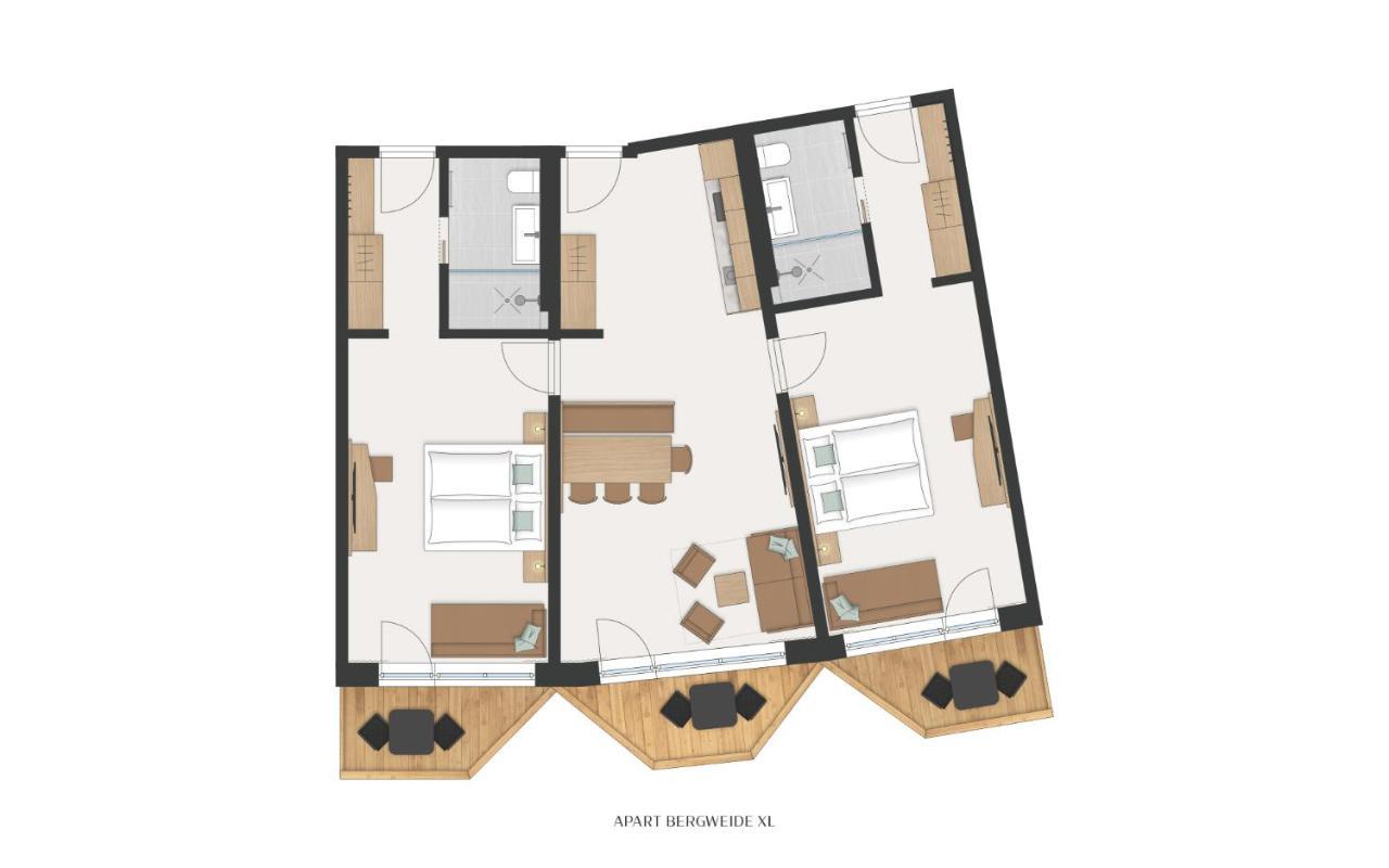 Aparthotel Hochland Gmbh Nauders Kültér fotó